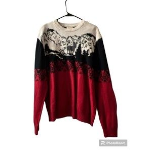 Mens Vintage Dockers Red White And Black Xlarge